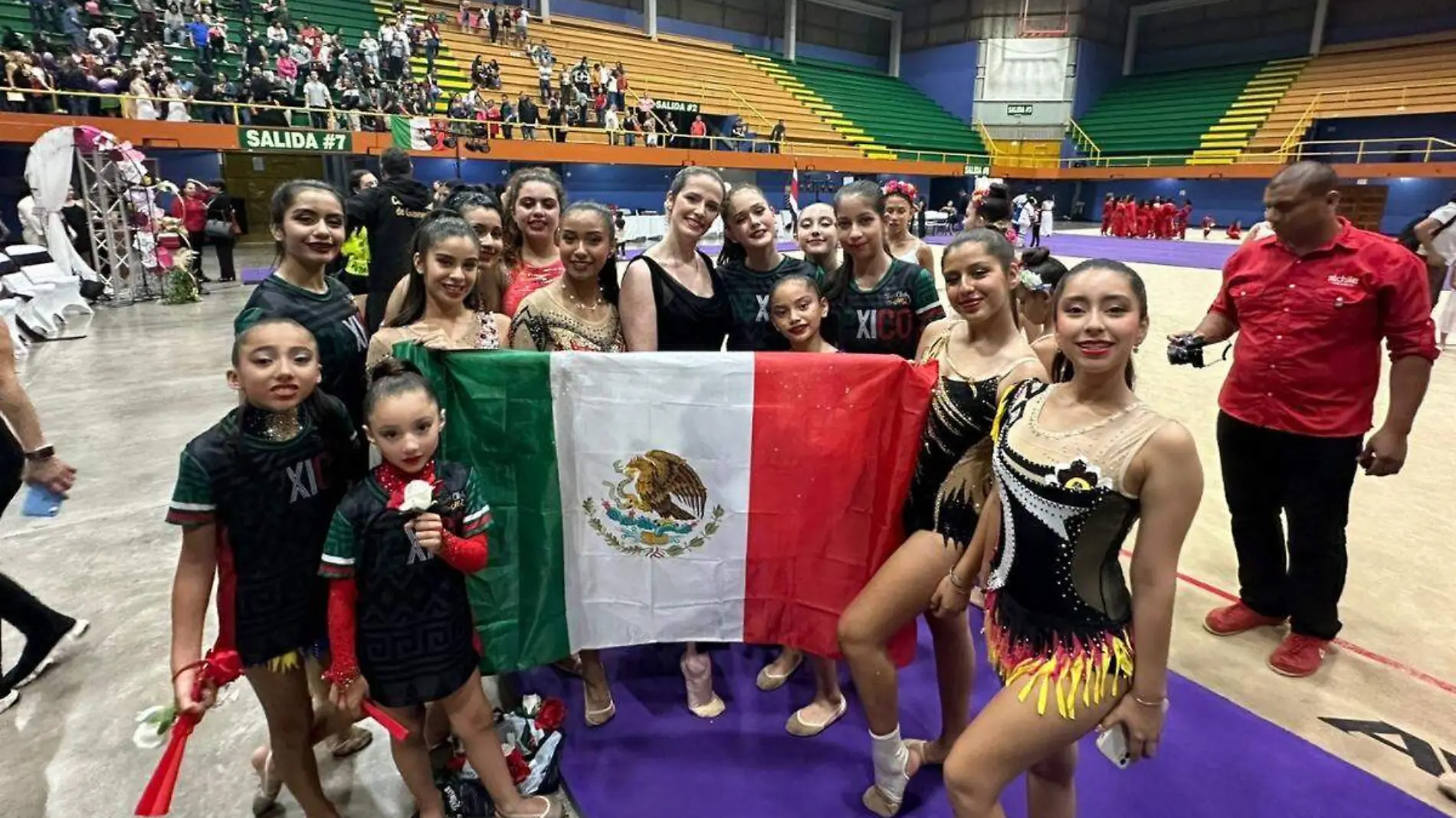 Gimnastas Club de Oro Veracruz  en Costa Rica